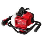 Giantz Post Hole Digger Motor Only Engine Petrol Red - Image 2