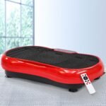 Everfit Vibration Machine Platform Vibrator Resistance Rope Home Fitness Red - Image 10