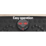 Everfit Vibration Machine Platform Vibrator With Resistance Rope Home Gym Black - Image 6
