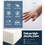 Giselle Bedding Foldable Mattress Folding Foam Sofa Bed Mat Bamboo - Image 5