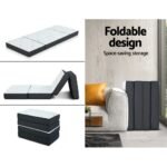 Giselle Bedding Foldable Mattress Folding Foam Sofa Bed Mat Bamboo - Image 7