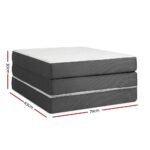 Giselle Bedding Foldable Mattress Folding Foam Single Bamboo - Image 4