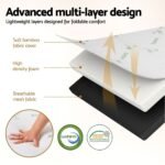 Giselle Foldable Mattress Folding Foam Mattresses Bamboo Queen - Image 6