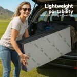 Giselle Foldable Mattress Folding Foam Mattresses Bamboo Queen - Image 9