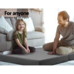Giselle Bedding Foldable Mattress Folding Foam Double Grey - Image 6