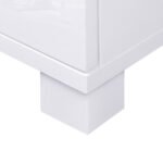 Artiss Buffet Sideboard High Gloss - White - Image 9