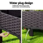 Green Fingers Garden Bed 120x40x36cm PP Planter Box Raised Container Growing Herb - Image 4