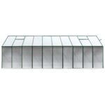 Green Fingers Greenhouse 6.3x2.44x2.1M Aluminium Polycarbonate Green House Garden Shed - Image 3