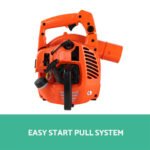 Giantz 25.4cc Petrol Leaf Blower Vacuum 2-in-1 Garden Vac Mulcher Blower Orange - Image 9