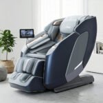 Livemor 4D Massage Chair Recliner SL Track Full Body Zero Gravity Massager Heated AI Body Scan Melisa - Image 7