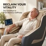 Livemor Massage Chair Electric Recliner Home Massager 3D Opal - Image 3