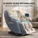 Livemor Massage Chair Electric Recliner Home Massager 3D Opal - Image 4