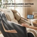 Livemor Massage Chair Electric Recliner Home Massager 3D Opal - Image 5