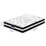 Giselle Bedding 30cm Mattress Medium Firm King - Image 3