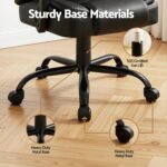 Artiss Massage Office Chair Executive Computer Gaming Chairs Black PU Leather - Image 8