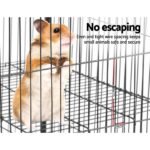 i.Pet Rabbit Cage 142cm Hutch 4 Level Bird Guinea Pig Ferret - Image 4