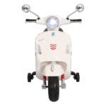 Kids Electric Ride On Car Motorcycle Motorbike Vespa Licensed GTS White - Image 3