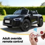 Kids Ride On Car Audi R8 Licensed Sports Electric Toy Cars Black - Image 7