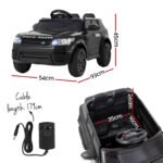 Rigo Ride On Car Kids Electric Ride On Cars SUV Remote 12V Black - Image 2