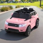 Rigo Ride On Car Kids Electric Ride On Cars SUV Remote 12V Pink - Image 8