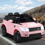 Rigo Ride On Car Kids Electric Ride On Cars SUV Remote 12V Pink - Image 9