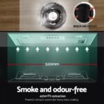 Devanti 520mm Range Hood 52cm Rangehood Stainless Steel - Image 6