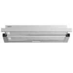 Devanti 900mm Range Hood 90cm Slide out Rangehood Stainless Steel - Image 3