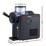 Devanti 2L Slushie Machine Ice Cream Maker Frozen Smoothies Milkshakes Black - Image 3