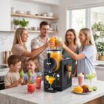Devanti 2L Slushie Machine Ice Cream Maker Frozen Smoothies Milkshakes Black - Image 10