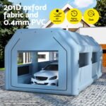 Giantz Inflatable Spray Booth 8.5X4.6M Car Paint Tent Filter System 2 Blowers - Image 4