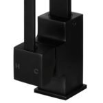 Cefito Kitchen Mixer Tap Mixer Square Sink Faucet Basin Laundry Black - Image 7