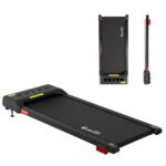 Everfit Treadmill Electric Walking Pad Incline Under Desk Home Gym 380mm Black - Image 3