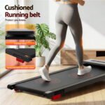 Everfit Treadmill Electric Walking Pad Incline Under Desk Home Gym 380mm Black - Image 9