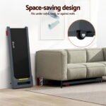 Everfit Treadmill Electric Walking Pad Incline Under Desk Home Gym 380mm Grey - Image 10