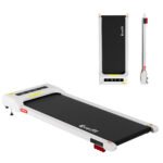 Everfit Treadmill Electric Walking Pad Incline Under Desk Home Gym 380mm White - Image 11