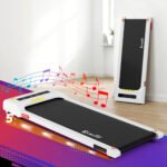 Everfit Treadmill Electric Walking Pad Incline Under Desk Home Gym 380mm White - Image 12