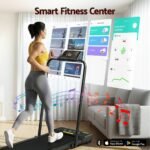 Everfit 2 in 1 Treadmill Electric Walking Pad Under Desk Home Gym Fitness 380mm Black - Image 5