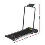 Everfit 2 in 1 Treadmill Electric Walking Pad Under Desk Home Gym Fitness 380mm Grey - Image 3