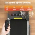 Everfit 2 in 1 Treadmill Electric Walking Pad Under Desk Home Gym Fitness 380mm Grey - Image 6