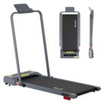 Everfit Treadmill Electric Walking Pad Incline Under Desk 380mm Grey - Image 3