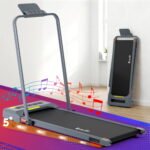 Everfit Treadmill Electric Walking Pad Incline Under Desk 380mm Grey - Image 11