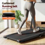 Everfit Treadmill Electric Walking Pad Under Desk Home Gym Fitness 400mm Black - Image 8