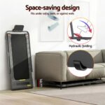 Everfit Treadmill Electric Walking Pad Under Desk Home Gym Fitness 400mm Grey - Image 9