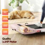 Everfit Treadmill Electric Walking Pad Under Desk Home Gym Fitness 400mm Pink - Image 7