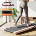 Everfit Treadmill Electric Walking Pad Under Desk Home Gym Fitness 400mm Pink - Image 8