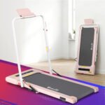 Everfit Treadmill Electric Walking Pad Under Desk Home Gym Fitness 400mm Pink - Image 11