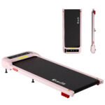 Everfit Treadmill Electric Walking Pad with Incline Under Desk Home Gym Pink - Image 11