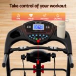 Everfit Treadmill Electric Home Gym Fitness Exercise Machine w/ Massager 480mm - Image 7