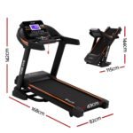 Everfit Treadmill Electric Auto Incline Home Gym Fitness Exercise Machine 490mm - Image 2