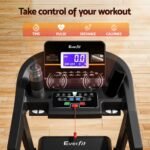 Everfit Treadmill Electric Auto Incline Home Gym Fitness Exercise Machine 490mm - Image 7